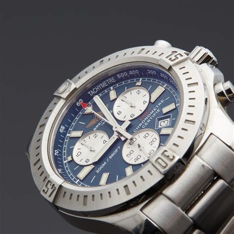 pre owned breitling colt chronograph.